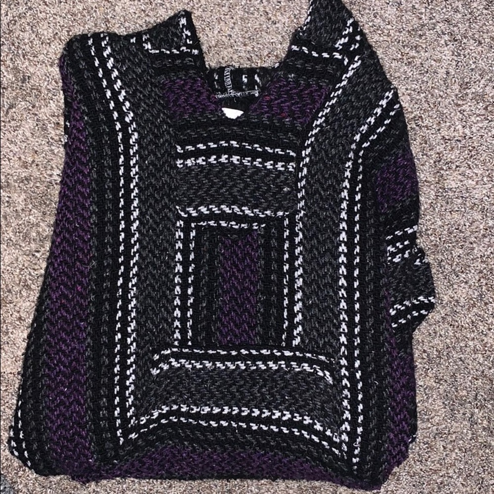 Poncho hoodie
